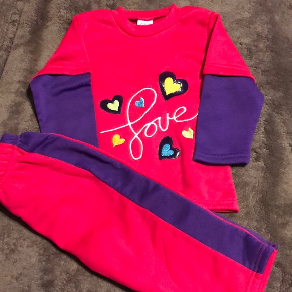 Just Love Other - Baby Girl Matching Set